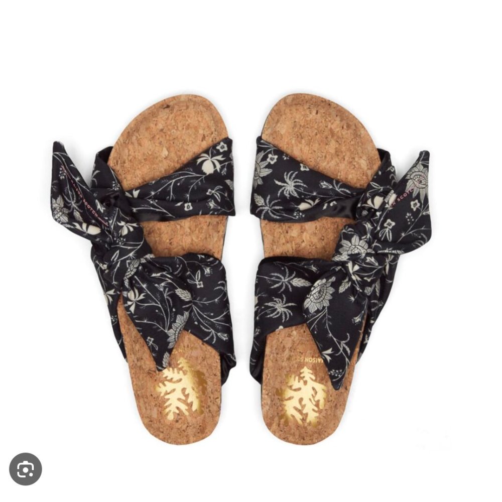 Scotch and Soda Yolin Printed Sandals 40 (US 10) NEW in BOX